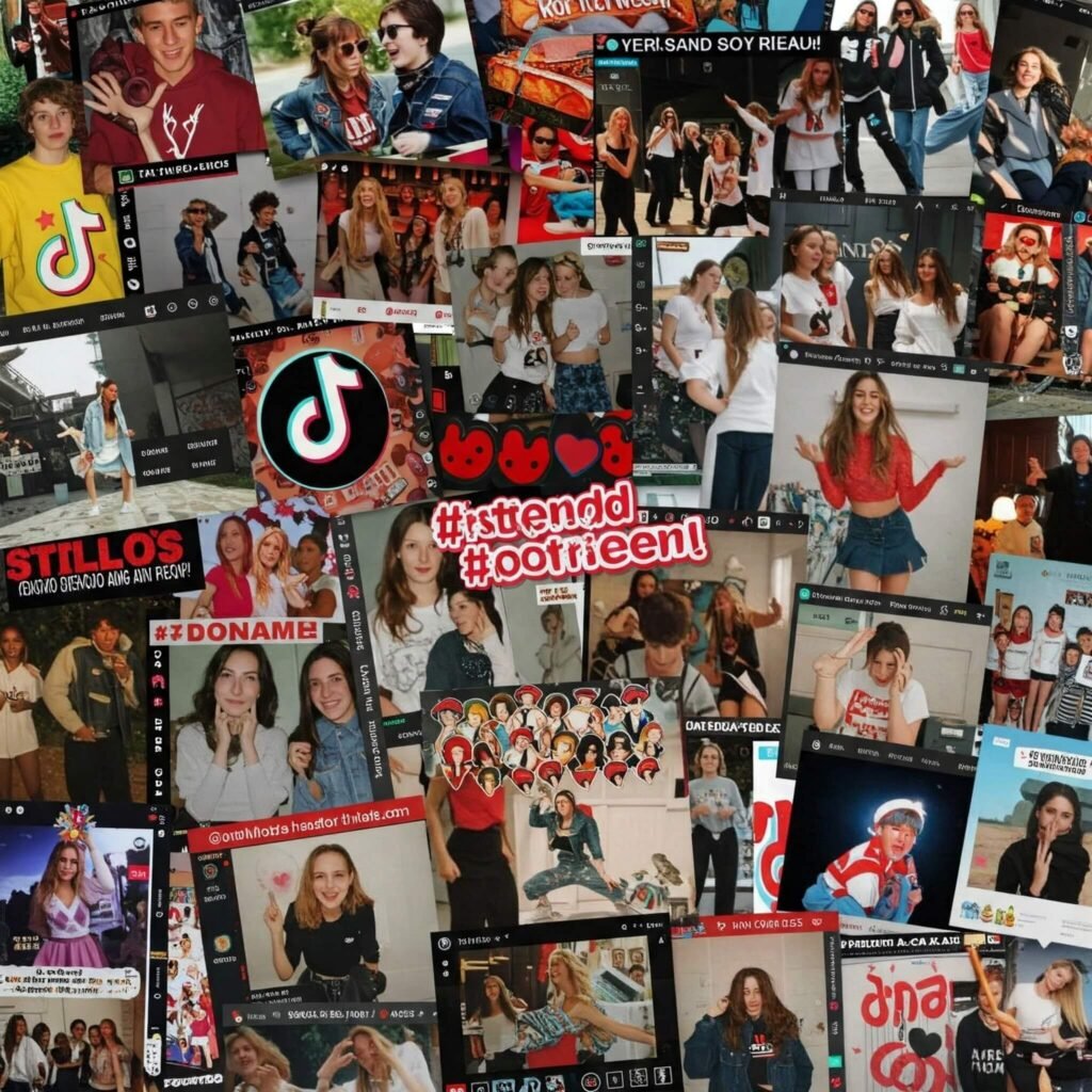 Collage of Viral Moments