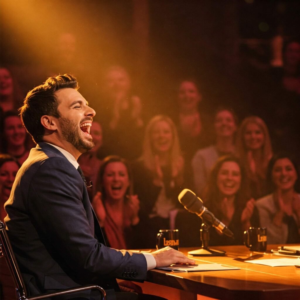 Talk Show Laughing Audience