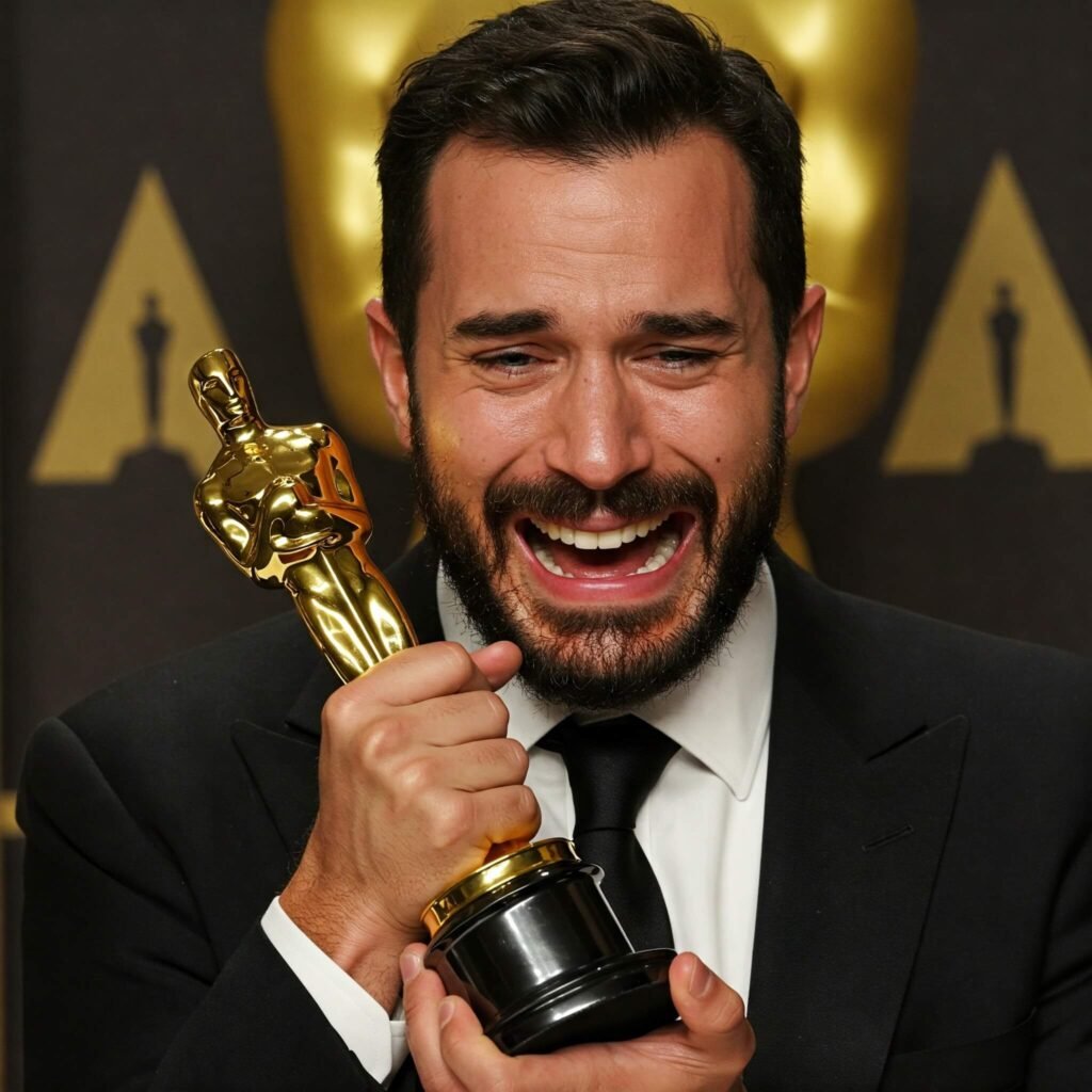Leonardo DiCaprio Oscar Trip Moment
