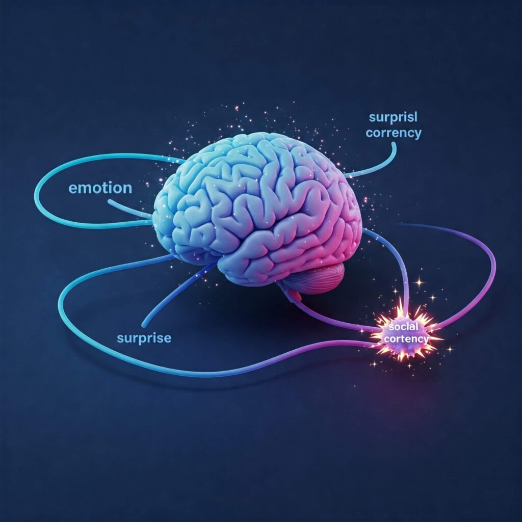 Brain Connections Infographic: Simple and descriptive.