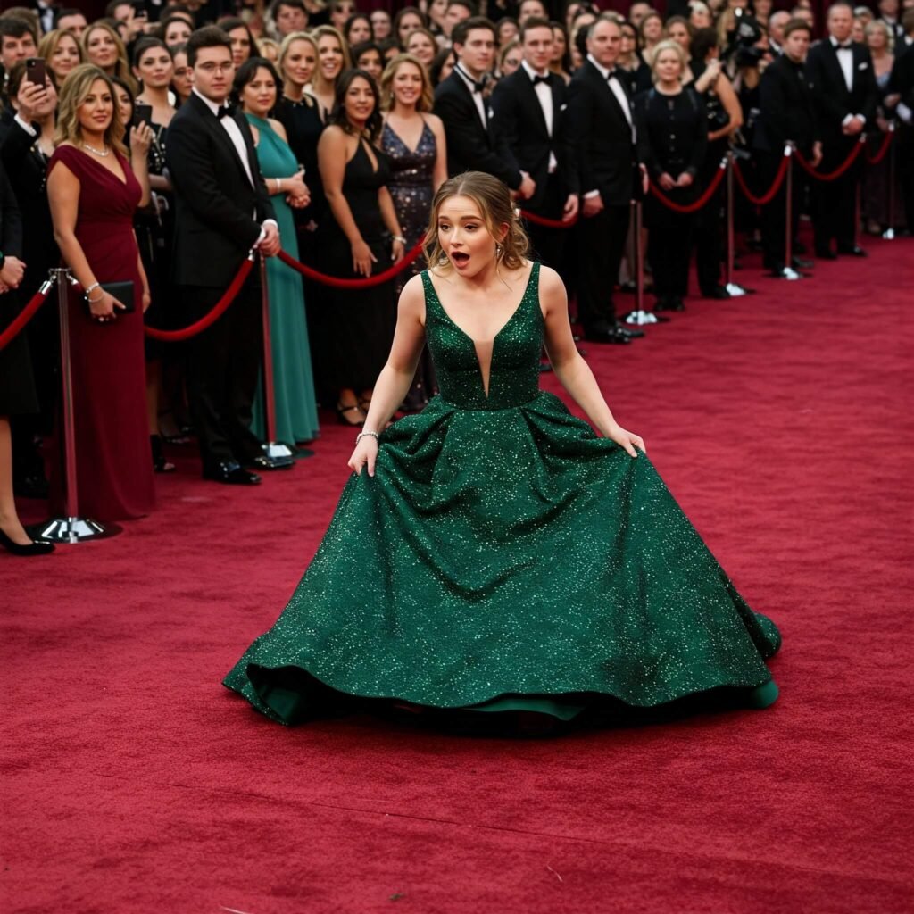 Jennifer Lawrence Oscar Trip Moment