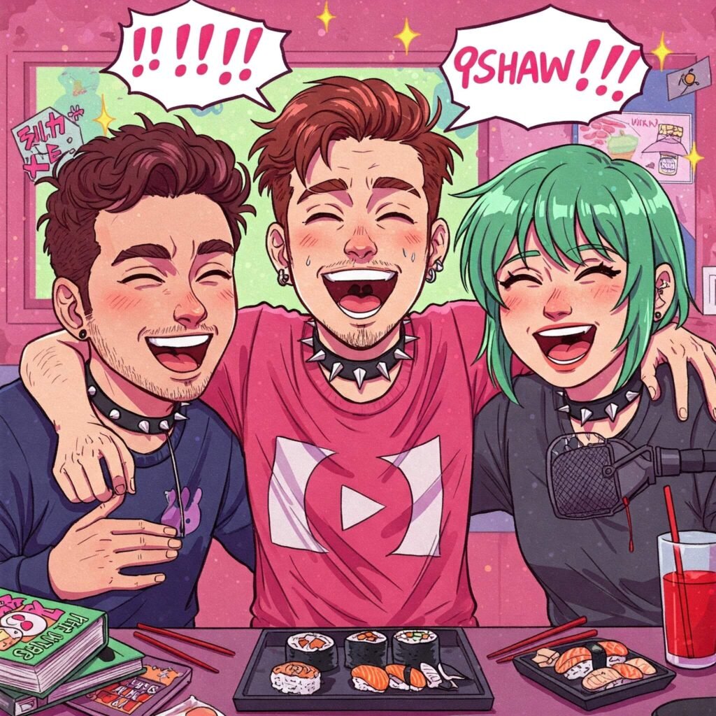 Trash Taste Inspired Anime Laugh