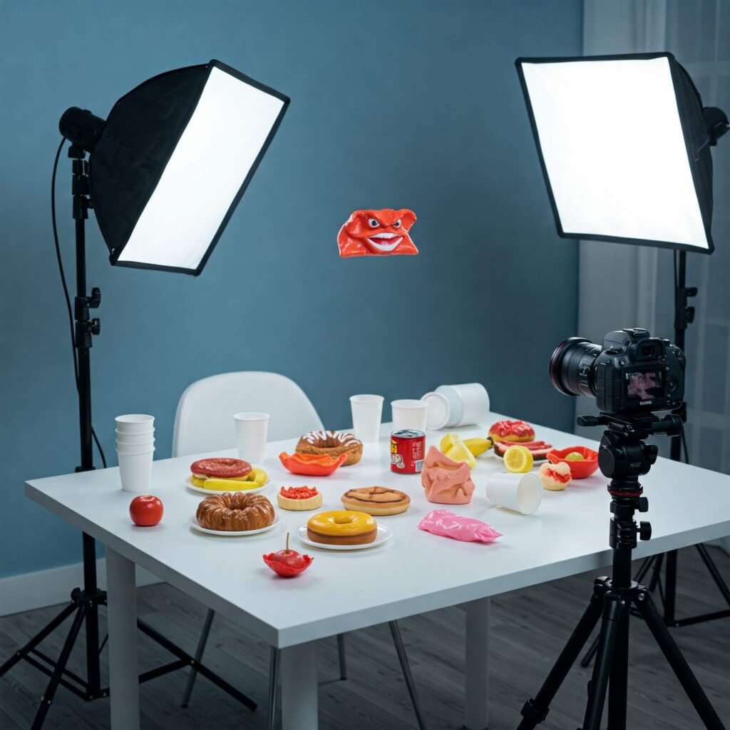 Prank preparation setup